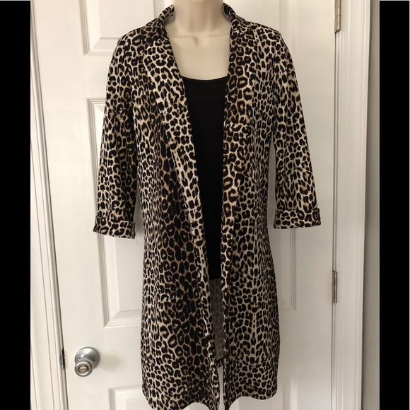 Tops - Cheetah print duster